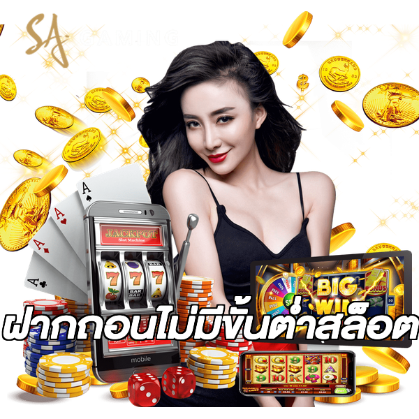 ฝากถอนไม่มีขั้นต่ําสล็อต